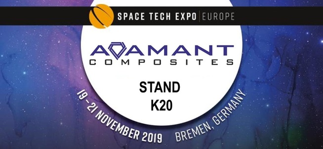 Η Adamant Composites στην SpaceTech Expo 2019